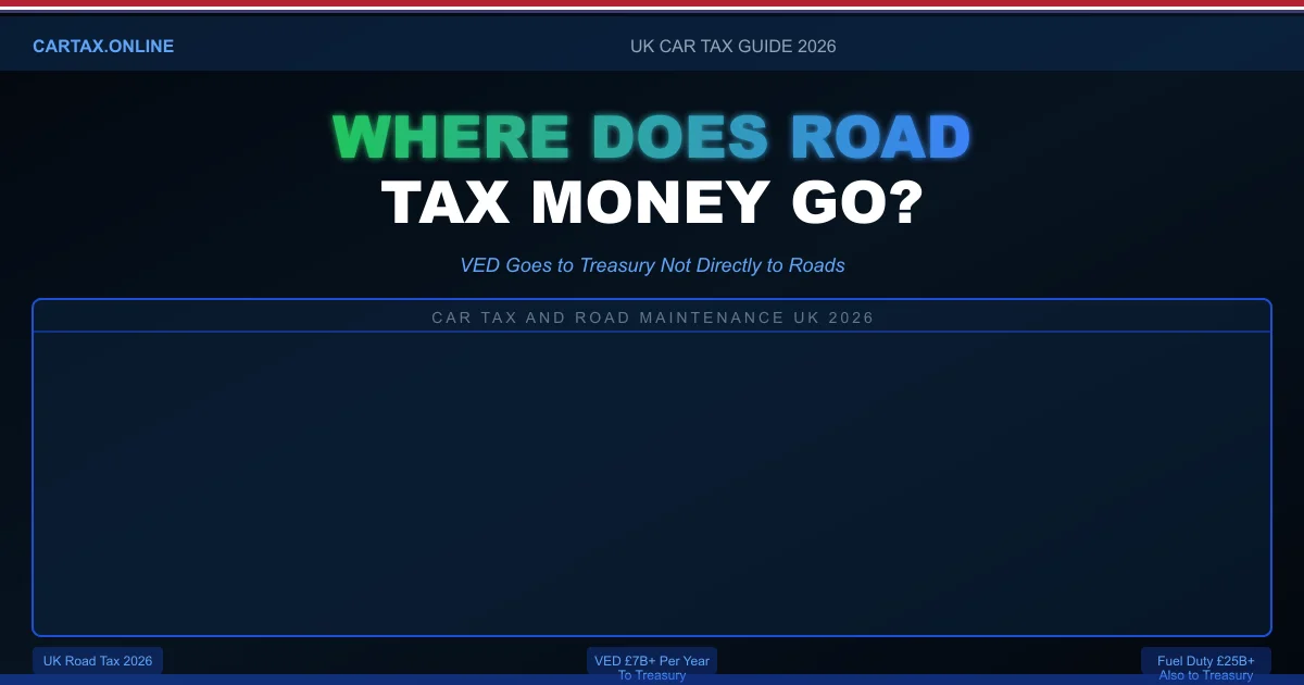 Car Tax and Road Maintenance UK 2026: How VED Funds Roads
