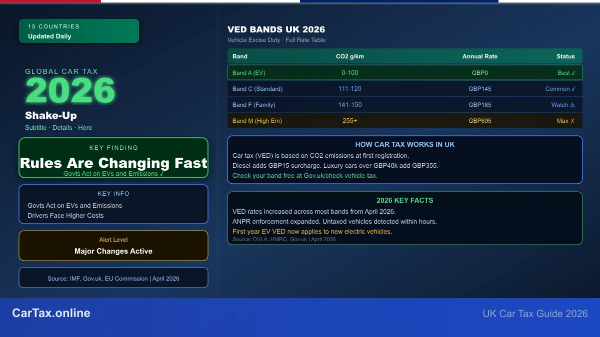 Global Car Tax Shake-Up 2026: Full Breakdown of Changes in 15 Countries