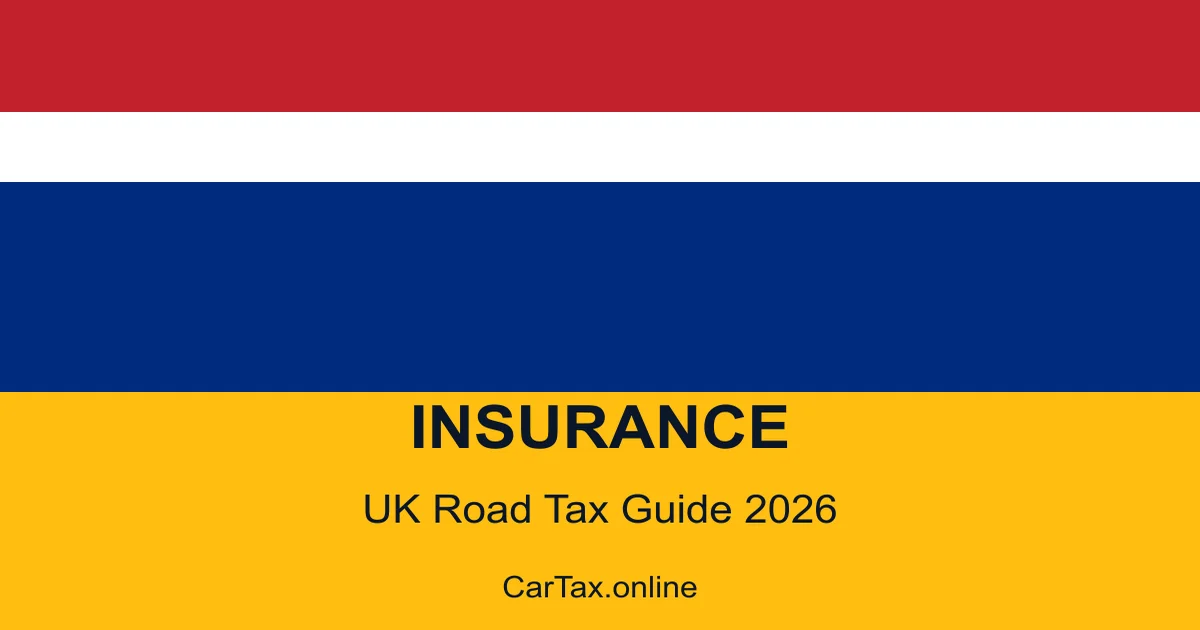 Road Tax Insurance 2026