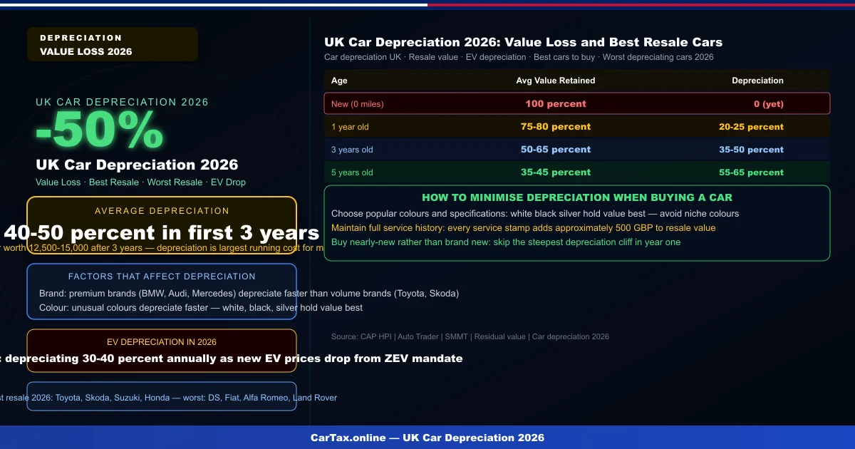 Car Depreciation Uk